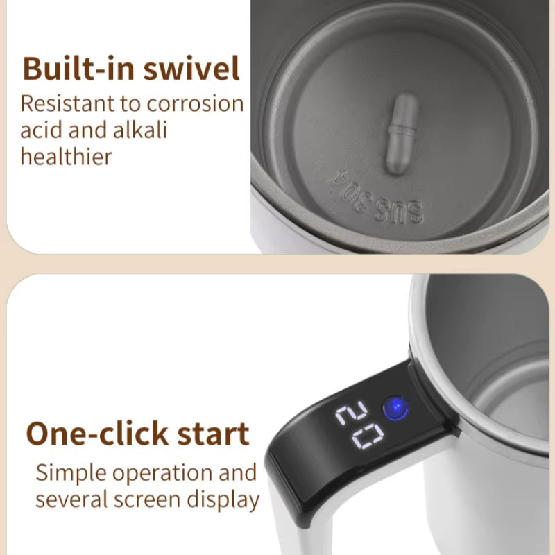380ML Mini Electric Coffee Self Mixing Mug 