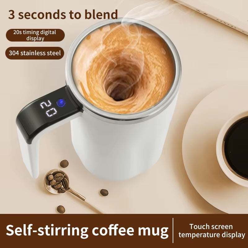 380ML Mini Electric Coffee Self Mixing Mug 